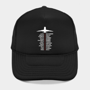 Airline Alphabet Hat