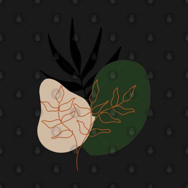 Bohemian Vintage Lemon Abstract Art, Boho Inspired Gift for Her, Mom, Friends, Christmas Gift by CrystalJ 