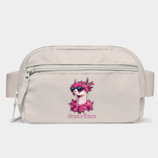 Purple Retro Drama Llama - Designed for Fancy Girls Bag