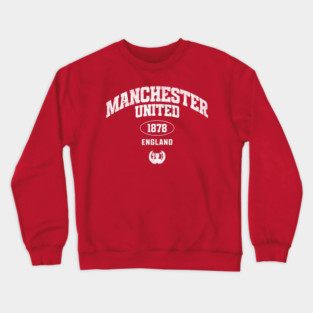 Man UTD Vintage Retro Crewneck Sweatshirt