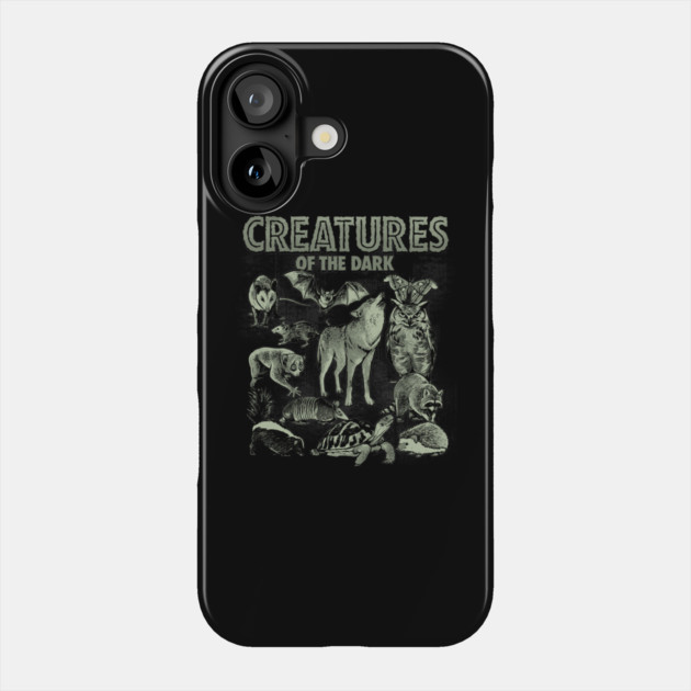 Creatures of the Dark Phone Case by GoshWow®
