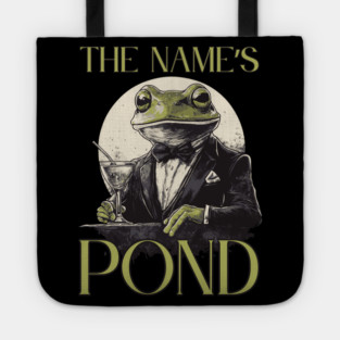The Name's Pond - Movie Pun & Parody Tote