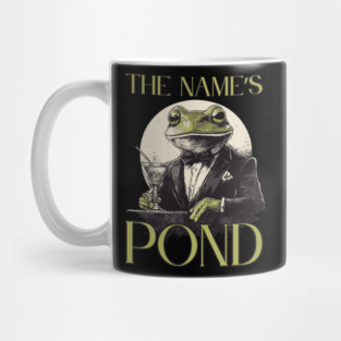 The Name's Pond - Movie Pun & Parody Mug