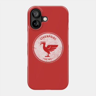 Liverpool Liverbird Small RED Vintage Retro Phone Case