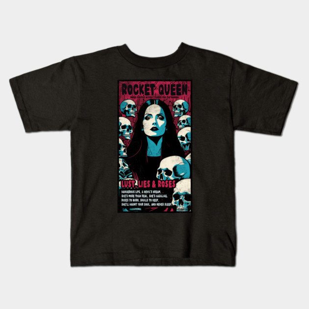 ROCKET QUEEN Kids T-Shirt by artslaves