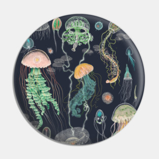 Jellyfish Pin