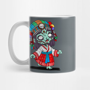 Cute Korean Zombie Mug