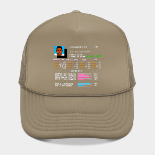 Bo Jackson - TECMO Football Video Game Stats Hat