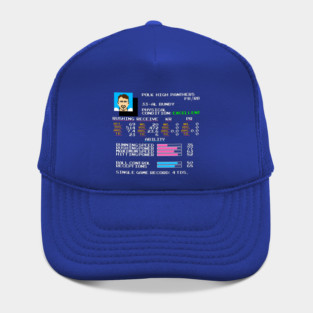Al Bundy - Polk High TECMO Football Video Game Stats Hat