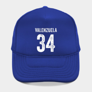 Fernando-Valenzuela-Back-Number-White-Edition Hat