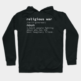Religious-War-Definition-Dictionary Hoodie