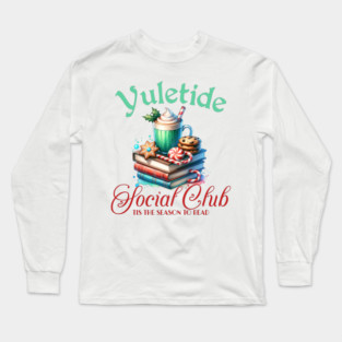 Yuletide Social Reading Club Long Sleeve T-Shirt