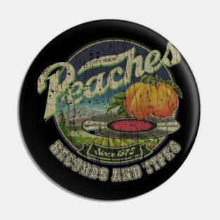RETRO STYLE - Peaches Records 70s Pin