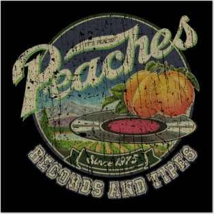 RETRO STYLE - Peaches Records 70s Posters and Art