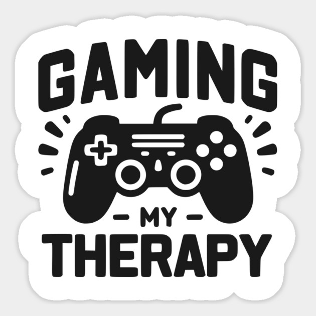 Gaming My Therapy Magnet by Frank Ring