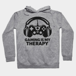 Gaming is My Therapy Hoodie