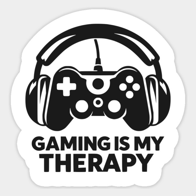 Gaming is My Therapy Magnet by Frank Ring