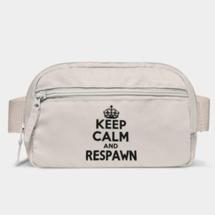 Keep Calm and Respawn Bag