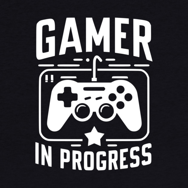 Gamer in Progress by Frank Ring