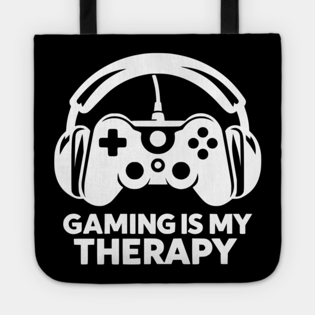 Gaming is My Therapy Tote by Frank Ring