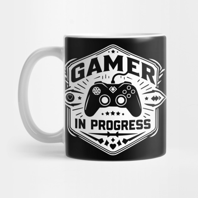 Gamer in Progress by Frank Ring