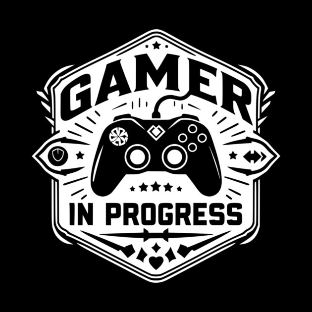 Gamer in Progress by Frank Ring