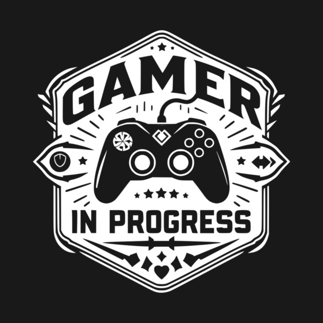 Gamer in Progress by Frank Ring