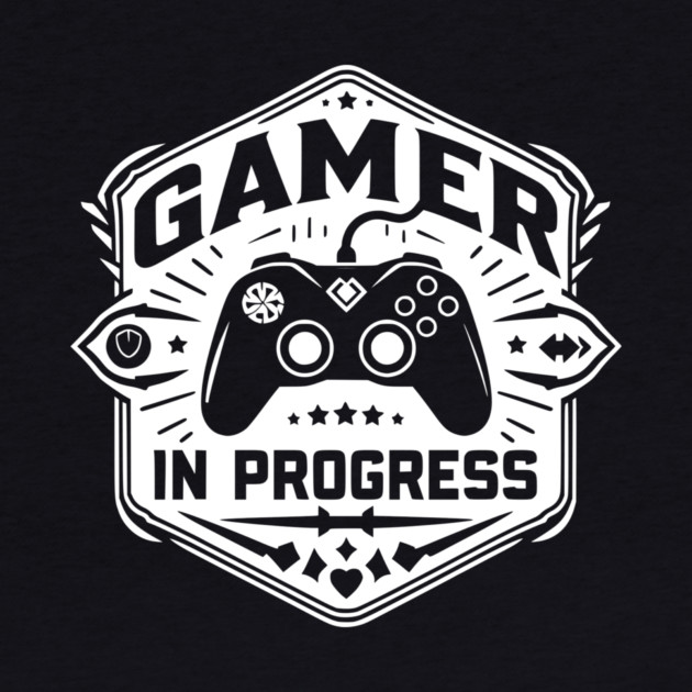 Gamer in Progress by Frank Ring