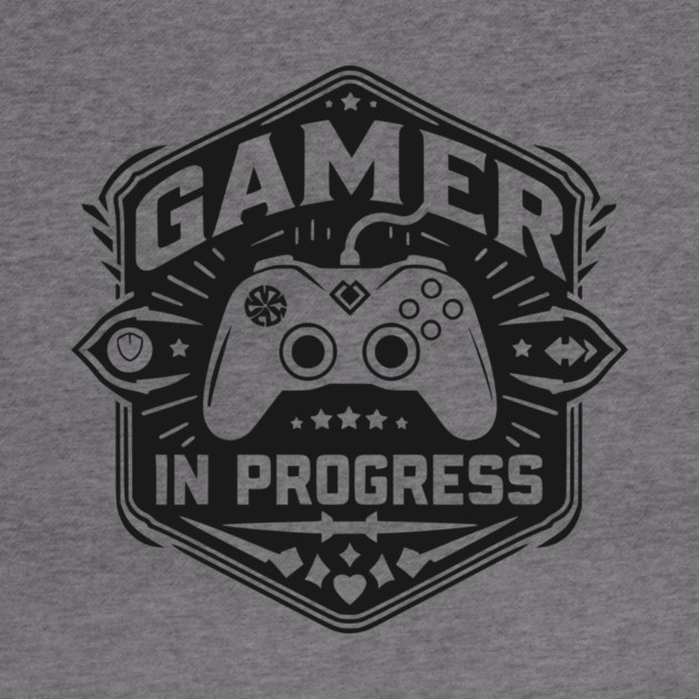Gamer in Progress by Frank Ring