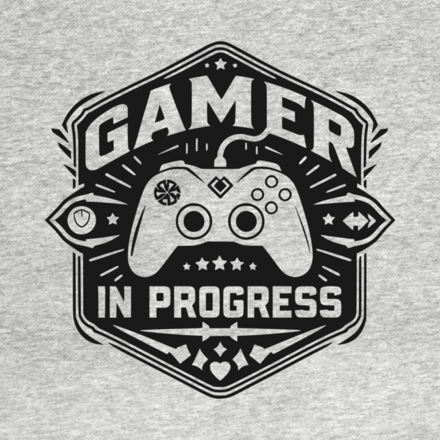 Gamer in Progress by Frank Ring