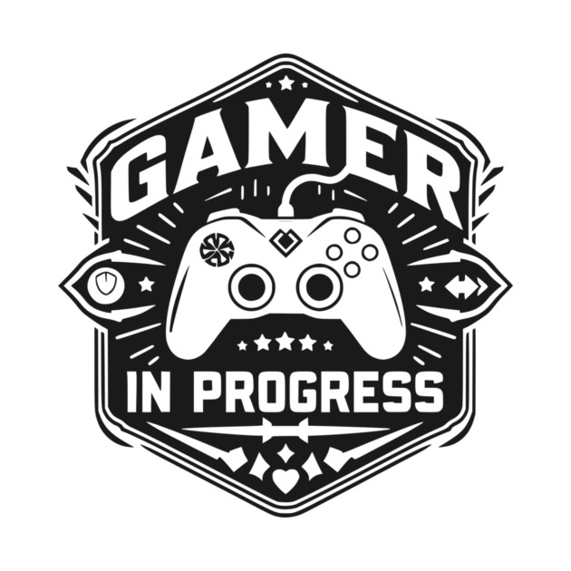 Gamer in Progress by Frank Ring