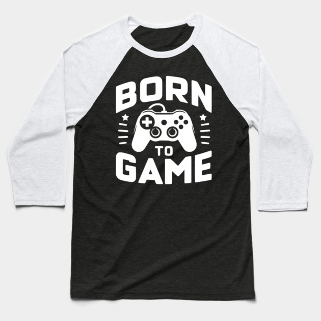 Born to Game Baseball T-Shirt by Frank Ring