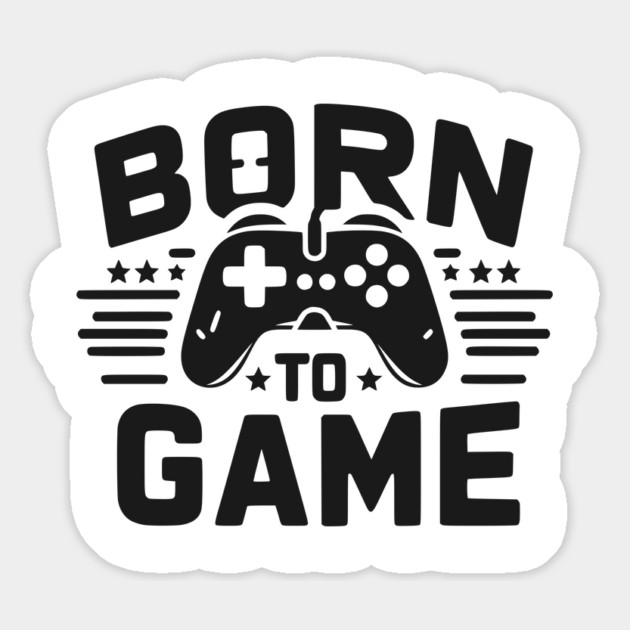 Born to Game Magnet by Frank Ring