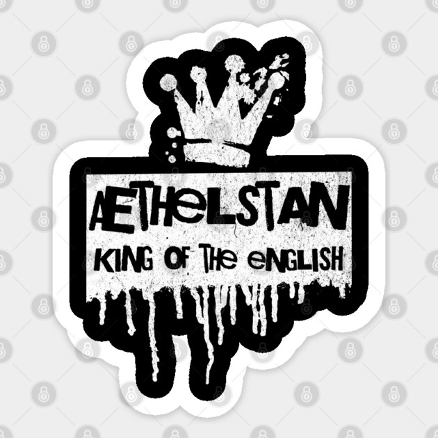 England History Aethelstan King of the English History Sticker by Yesteeyear