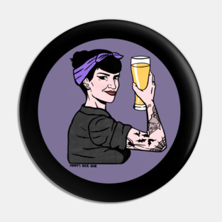 Mindy’s Beer Gear Pin