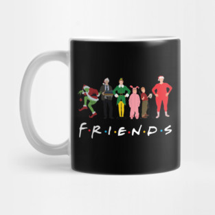 Christmas Movie Friends Mug