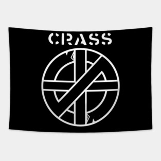 Crass Punk Tapestry