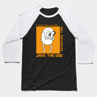 Jake The Dog - Adventure Time Baseball T-Shirt