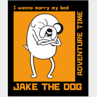 Jake The Dog - Adventure Time Posters and Art