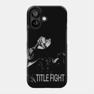 Title Fight Band Phone Case