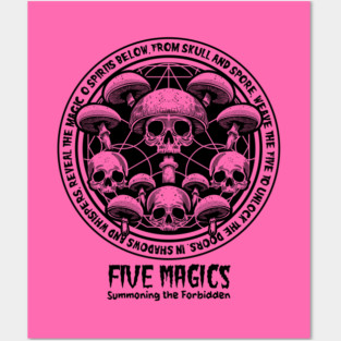 FIVE MAGICS Posters and Art