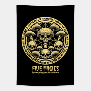 FIVE MAGICS Tapestry
