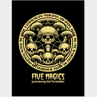 FIVE MAGICS Posters and Art