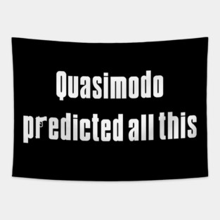 The Sopranos Quasimodo Tapestry