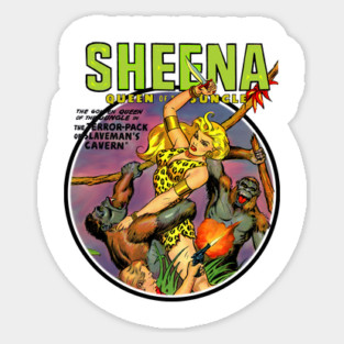 Savage Sheena Queen of the Jungle Magnet