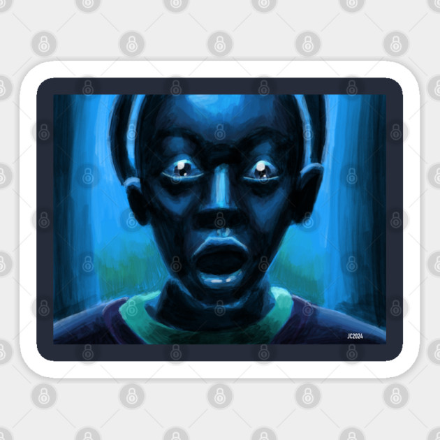 Us "House Of Mirrors" Adelaide painting (digital) Sticker by StagArtStudios