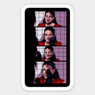 The Substance "Self Reflection" Elisabeth Sparkle illustration (digital) Sticker