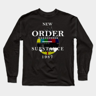 Vintage New Order Substance Long Sleeve T-Shirt