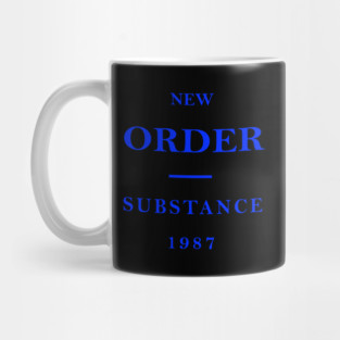 New Order Substance 1987 Mug