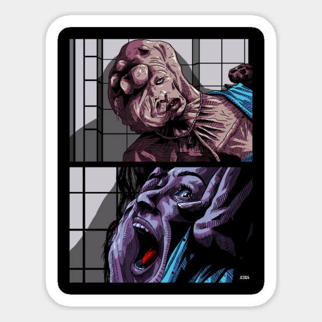 The Substance "Enter Monstro Elisasue" illustration (digital) Magnet by StagArtStudios